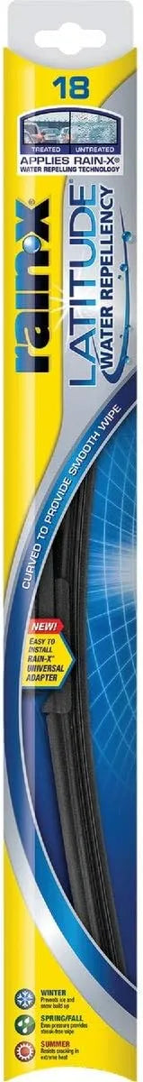 Rain-X 5079275-1 Latitude Wiper Blade - 18" (Pack of 1)