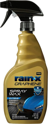 Rain-X PRO 620184SRP Graphene Spray Wax, 23oz - Enhances Gloss, Slickness and Color Depth of Painted Surfaces While Repelling Dust, Dirt and Debris, Extending Existing Wax Protection