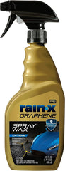 Rain-X PRO 620184SRP Graphene Spray Wax, 23oz - Enhances Gloss, Slickness and Color Depth of Painted Surfaces While Repelling Dust, Dirt and Debris, Extending Existing Wax Protection