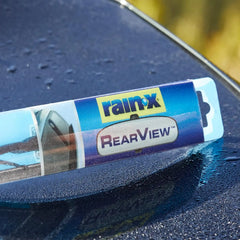 Rain-X 850026 RearView 14-A Rear Wiper Blade, 14 Inch Composite Rear Wiper Blade, Fits Rock Lock 2 (Pack Of 2), Automotive Replacement Wiper Blades That Meet Or Exceed OEM Quality And Design Standards