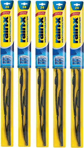 Rain-X RX30224-5PK Weatherbeater Wiper Blade - 24" Windshield Wipers (Pack Of 5), Automotive Replacement Windshield Wiper Blades That Meet Or Exceed OEM Quality And Durability Standards