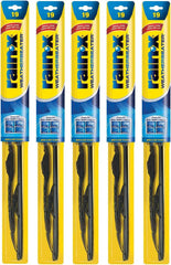 Rain-X RX30219-5PK Weatherbeater Wiper Blade - 19" Windshield Wipers (Pack Of 5), Automotive Replacement Windshield Wiper Blades That Meet Or Exceed OEM Quality And Durability Standards