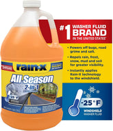 Rain-X All Season -25°F 2-in-1 De-Icer & Bug Remover Windshield Washer Fluid - 1 Gallon