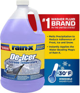 Rain-X -30°F Extreme Temperature De-Icer Windshield Washer Fluid - 1 Gallon (Pack of 6)