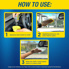 Rain-X AF21106D Glass & Mirrors Anti-Fog Treatment, Prevents Fogging & Steaming on Windshield and Visors, Improves Visibility, Great for Auto & Home