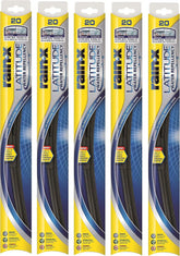 Rain-X 5079278-2-5PK Latitude 2-IN-1 Water Repellency Wiper Blade, 21" (Pack of 5)