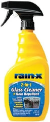 Rain-X 5071268 2-in-1 Glass Cleaner and Rain Repellant, 23 oz. (Pack of 1) - Provides a Streak-Free Clean for Automotive Glass While Preventing Sleet, Snow, Ice, and Road Spray Build Up