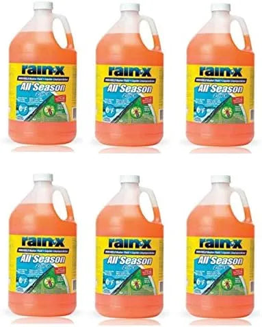 Rain-X All Season 0°F 2-in-1 De-Icer & Bug Remover Windshield Washer Fluid - 1 Gallon