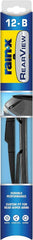 Rain-X 850028 RearView 12-B Rear Wiper Blade, 12 Inch Composite Rear Wiper Blade, Fits Rock Lock 3 (Pack Of 1), Automotive Replacement Wiper Blades That Meet Or Exceed OEM Quality And Design Standards