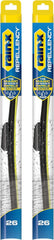 Rain-X 810365 Repellency Water Repellent Wiper Blades, 26" Windshield Wipers (Pack of 2), All Weather Streak-Free for Enhanced Visibility w/Water Repellency Formula [Amazon Exclusive]