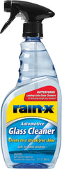 Rain-X RainX 630018 Glass Cleaner, Concentrated Streak-Free Formula for Car Windows, Windshield & Mirrors, Removes Bug Residue, Road Grime & Smoke Film - 23 Fl Oz