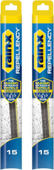 Rain-X 810357 Repellency Water Repellent Wiper Blades, 15" Windshield Wipers (Pack of 2), All Weather Streak-Free for Enhanced Visibility w/Water Repellency Formula [Amazon Exclusive]