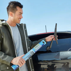 Rain-X 850019 RearView 10-1 Rear Wiper Blade, 10 Inch Conventional Rear Wiper Blade, Fits J-Hook (Pack Of 1), Automotive Replacement Wiper Blades That Meet Or Exceed OEM Quality And Design Standards