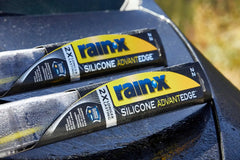 Rain-X Silicone AdvantEdge Wiper Blade 19" Windshield Wiper Blades Replacement, All-Weather Performance Lasts 2X Longer, Premium Beam, Installock Adapter for Easy Fit (Pack of 1)