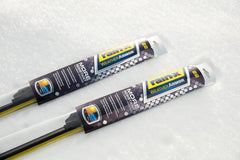 Rain-X 830214 WeatherArmor Beam Wiper Blades, 14 Inch Windshield Wipers (Pack of 1), Automotive Replacement Windshield Wiper Blades With Industrial Grade Synthetic Rubber Squeegee